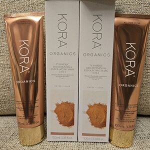 Kora Organics Turmeric Brightening & Exfoliating Mask 2-in-1 x2